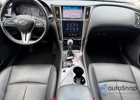 2018 Infiniti Q50 2.0T Luxe из США, поврежденный, VIN JN1CV7APXJM240091